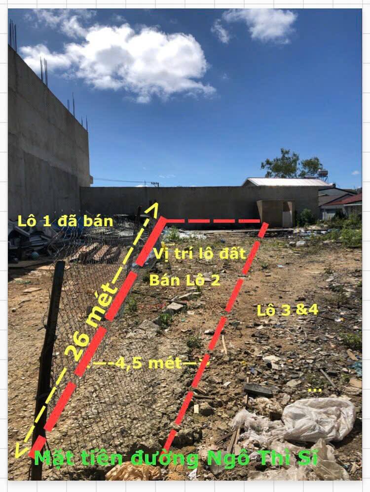 CẦN TIỀN BÁN GẤP - ĐẤT MẶT TIỀN ĐƯỜNG NGÔ THI SỸ - P4, ĐÀ LẠT Giá 6.5 tỷ - Ảnh 1